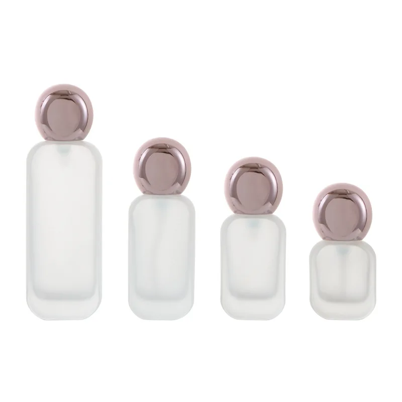 ขวดสเปรย์แก้ว 20 มล.-120 มล. สำหรับน้ำมันหอมระเหย ขวดสเปรย์พ่นละออง ขวดครีม โลชั่น ขวดปั๊มแบบเติมได้สำหรับเดินทาง