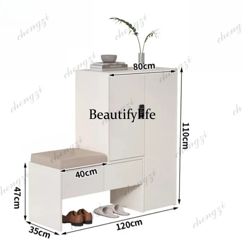 Storage Living Room Shoe Rack Hotel Bench Balcony Hallway Shoe Cabinet Display Entrance Schuhschrank Space Saving Furniture