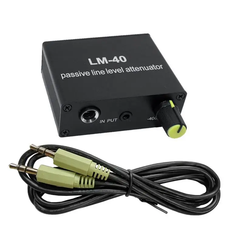 Audio Passive Attenuator,Line Output Signal Sound Card,Speaker,Microphone,Mic Port,High Low Level Converter+3.5 Line-A82Z