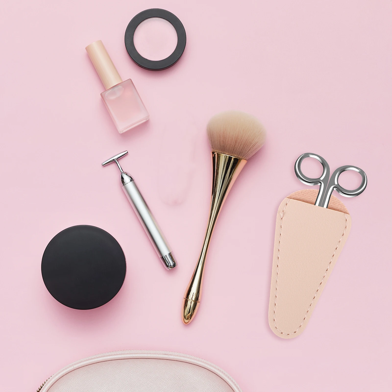 

4pcs Nail Covers For Manicure Kit Cuticle Scissors Cover Protective Cap Pedicure Cuticle Nipper Protective Cap Tool Storage Case