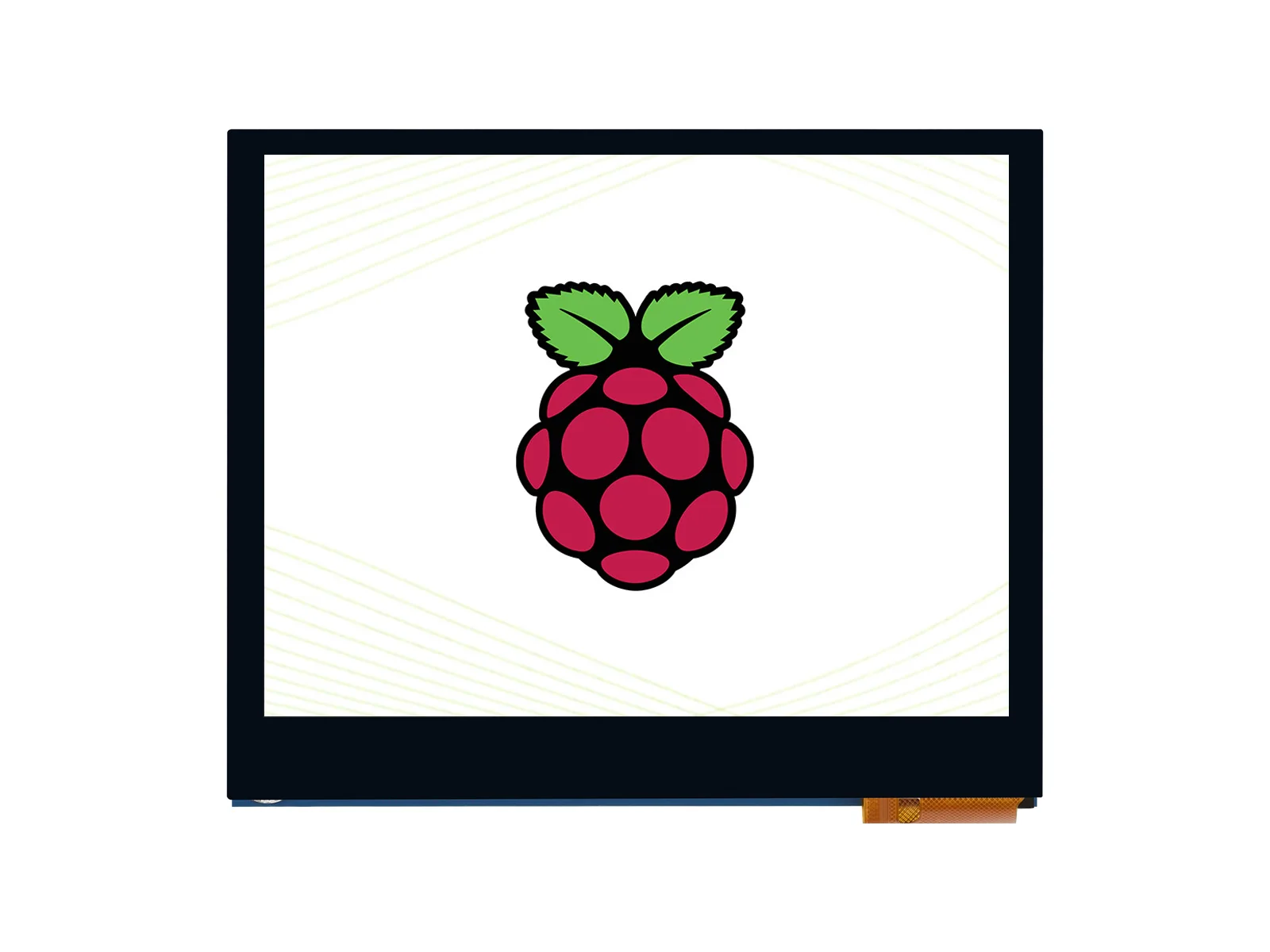 DSI Capacitive Touch Display, 3.5inch,Type E,5-Point Touch, 640 × 480 Pixels, IPS display panel, Supports Raspberry Pi