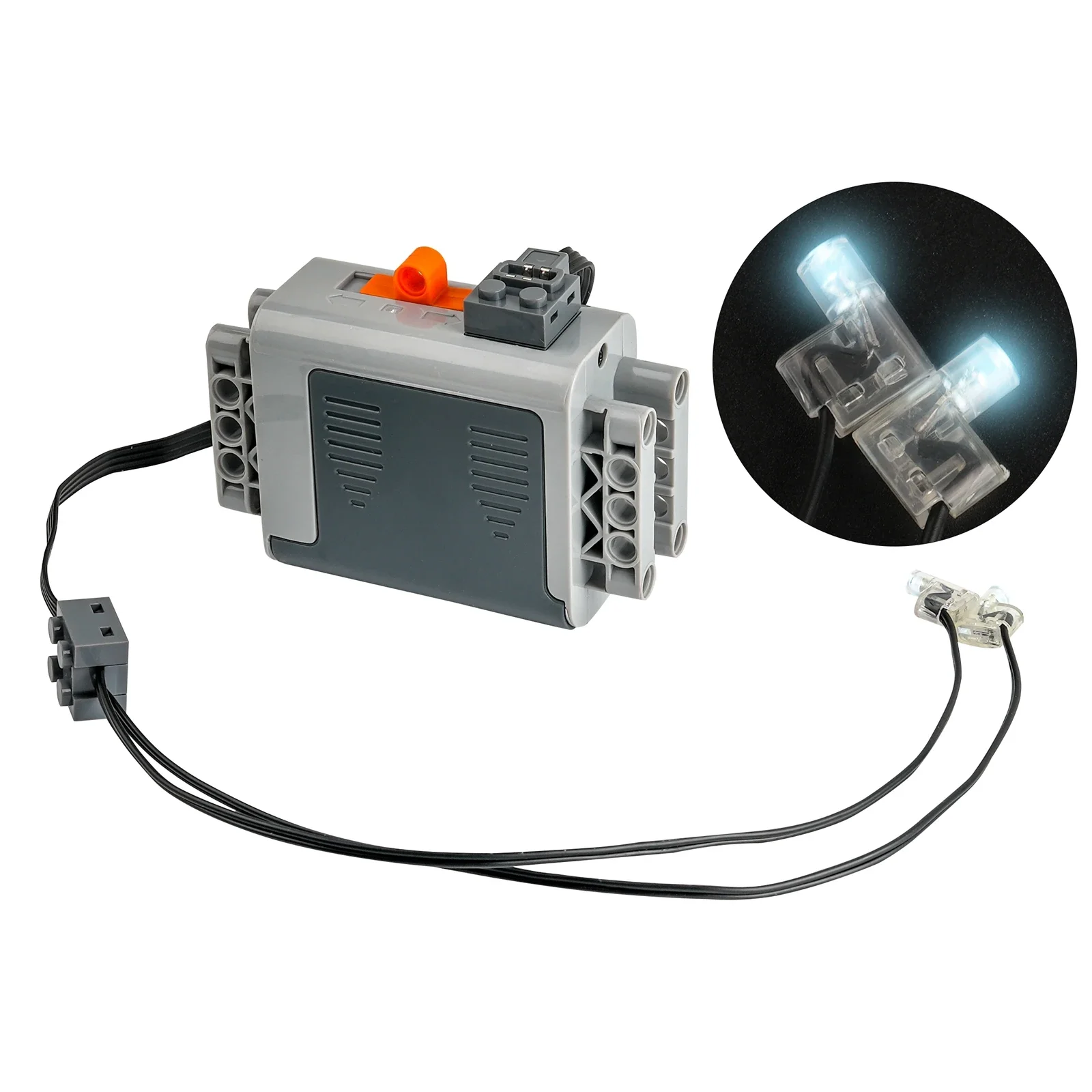 Power Functions M Motor Technical Blocks Parts Set 8293 Gears/Light Strips/Shaft Connector For MOC Bricks 42068 42050 Model Toys