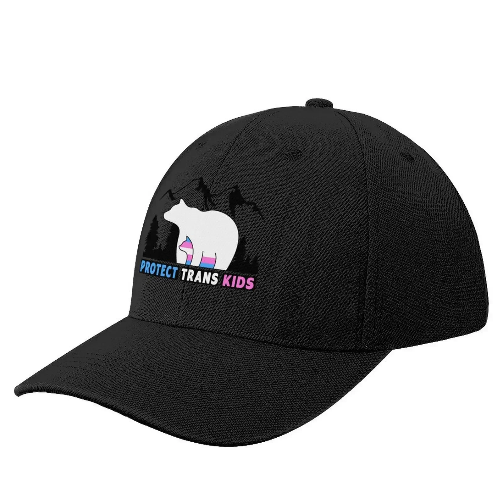 

Transgender Pride Protect Trans Kids Bear Mom LGBT month Baseball Cap Rugby tea Hat Sun Cap western Hat Men's Luxury Women's