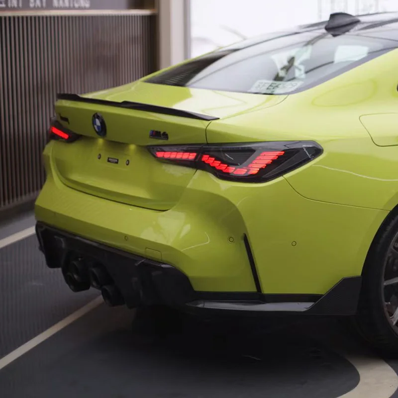 Für BMW 4er 2020 2021 2022 LED-Rücklicht-Baugruppe M4-Modifikation LED-Rücklicht Flusslicht Lenkung Scannen Atmen