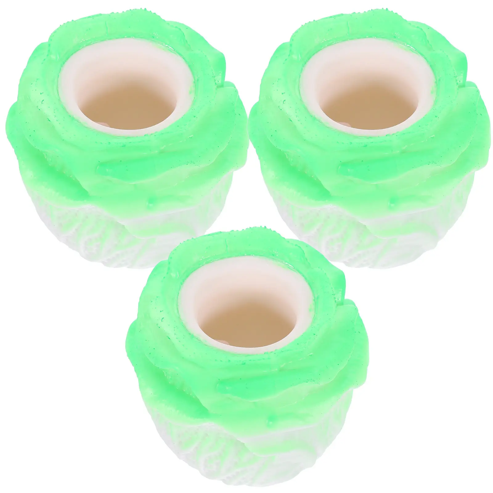 

3Pcs Cabbage Pig Squeeze Stress Relief Animal Stretchy Funny Compact Soft Household Cartoon Pressure Sensory Plaything