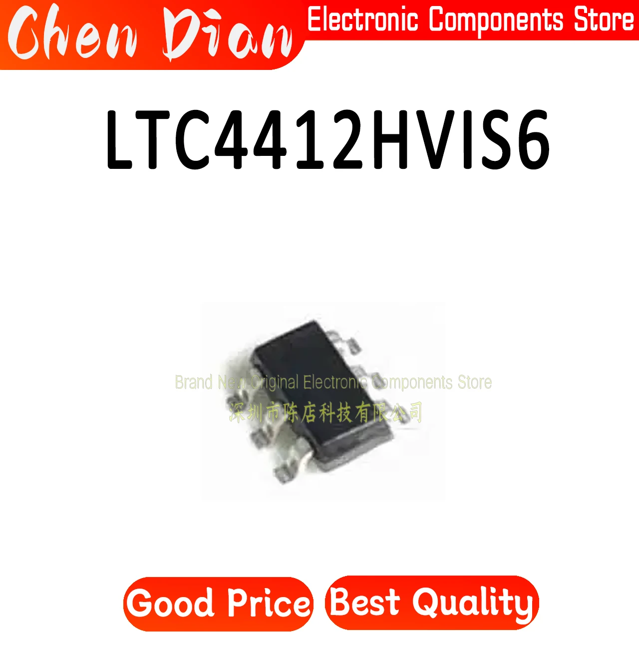 Pacote LTBHR de tela de seda LTC4412 LTC4412HVIS6 novo