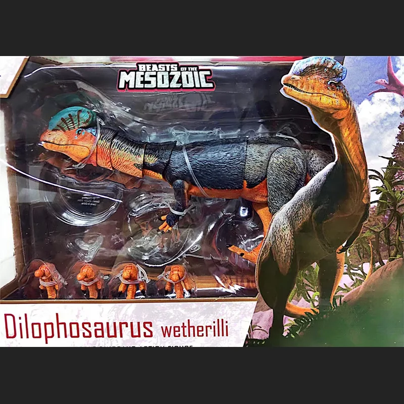 Original Creative Dilophosaurus 24986 Action Figure Model Children's Toys Scene Decoration Gift 36.8CM