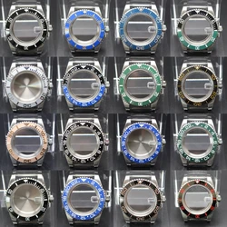 40mm Men Watch Case Sapphire Crystal Glass For Seiko NH35 NH36 Miyota 8215 ETA 2824 Movement 28.5mm Dial Submariner GMT Hot Sale