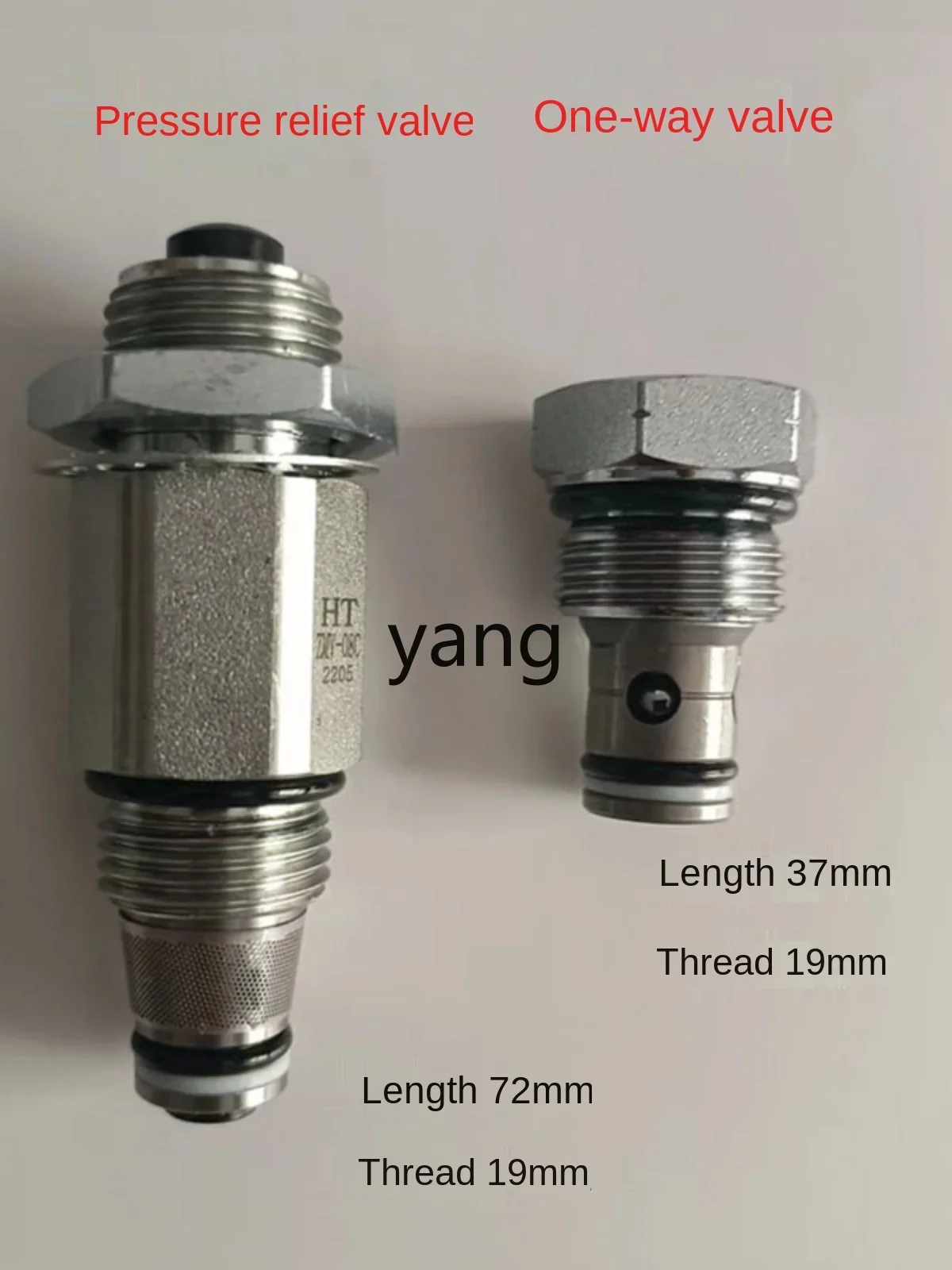 YJQ  lift manual pressure relief valve down unloading oil return check valve