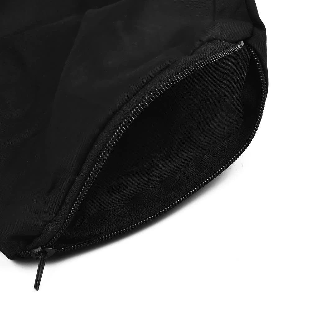 Le nouveau sac à poussière de scie, sac collecteur de poussière noir avec fermeture éclair et support métallique, pour scie à onglet modèle 255 2 pièces