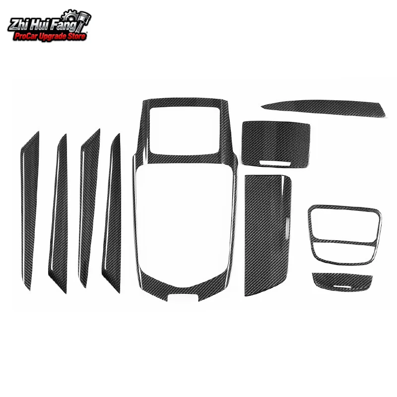 

Подходит для Maserati Levante 2016-2022, полный комплект интерьера, аксессуары для модификации сухого материала из углеродного волокна