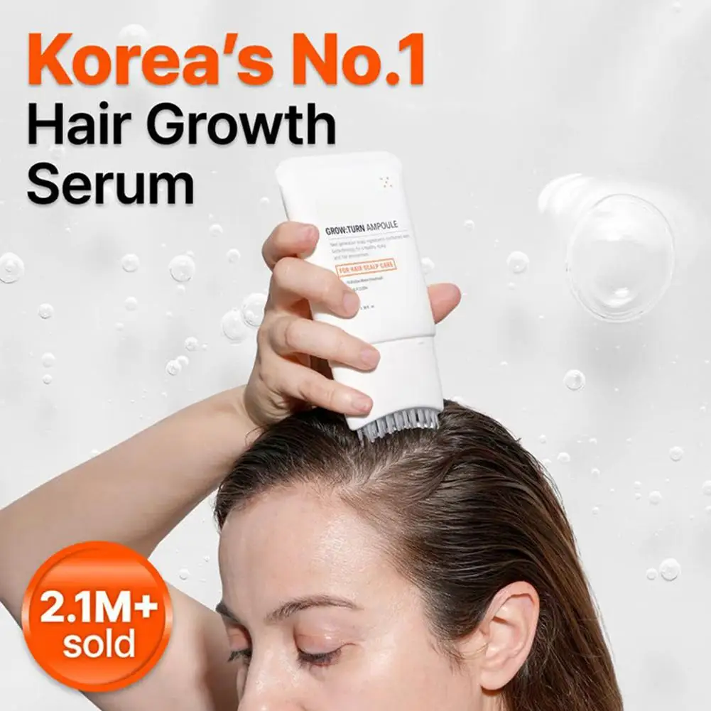 100ml Nourishing Hair Serum with Massage Head Comb Gentle Refreshing Thicker Root Revitalizing Hair Care Oil