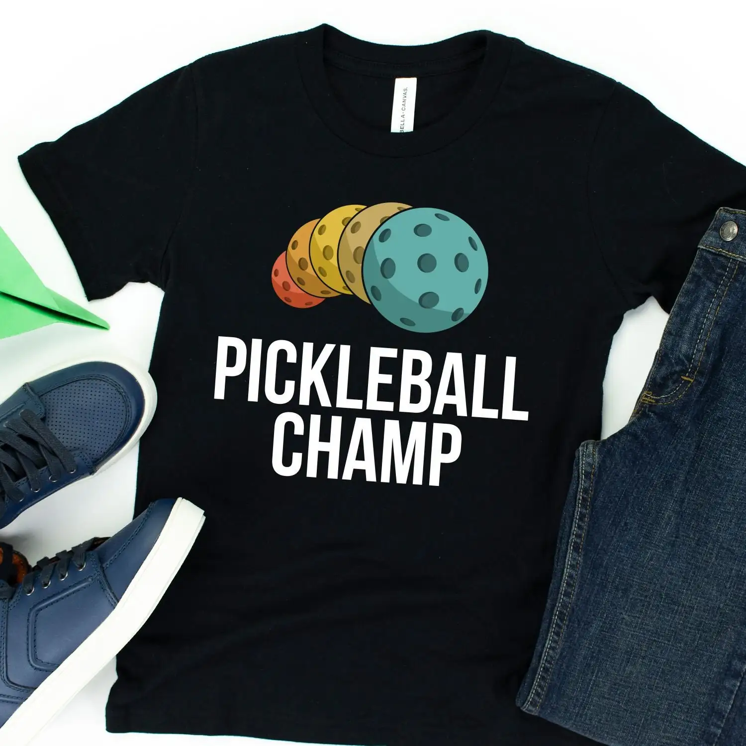

Футболка Pickleball Champ, одежда, игрок, любовь