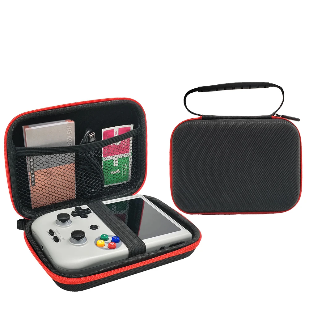 

Portable Organizer Bag for ANBERNIC RG406V RG40XXV RG405V Handheld Game Console, Portable Carry Case Shockproof Protection Case