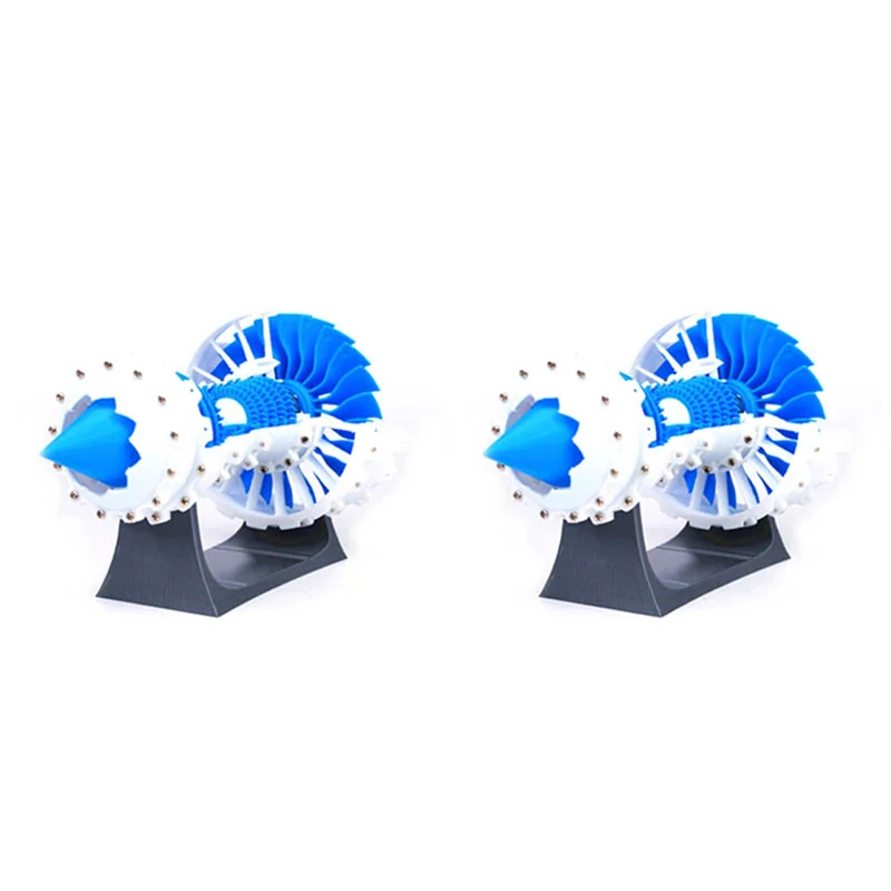 

B05B-2X Aero Engine Turbo Fan Модель двигателя Модель воздушного двигателя Электрический 3D-принтер