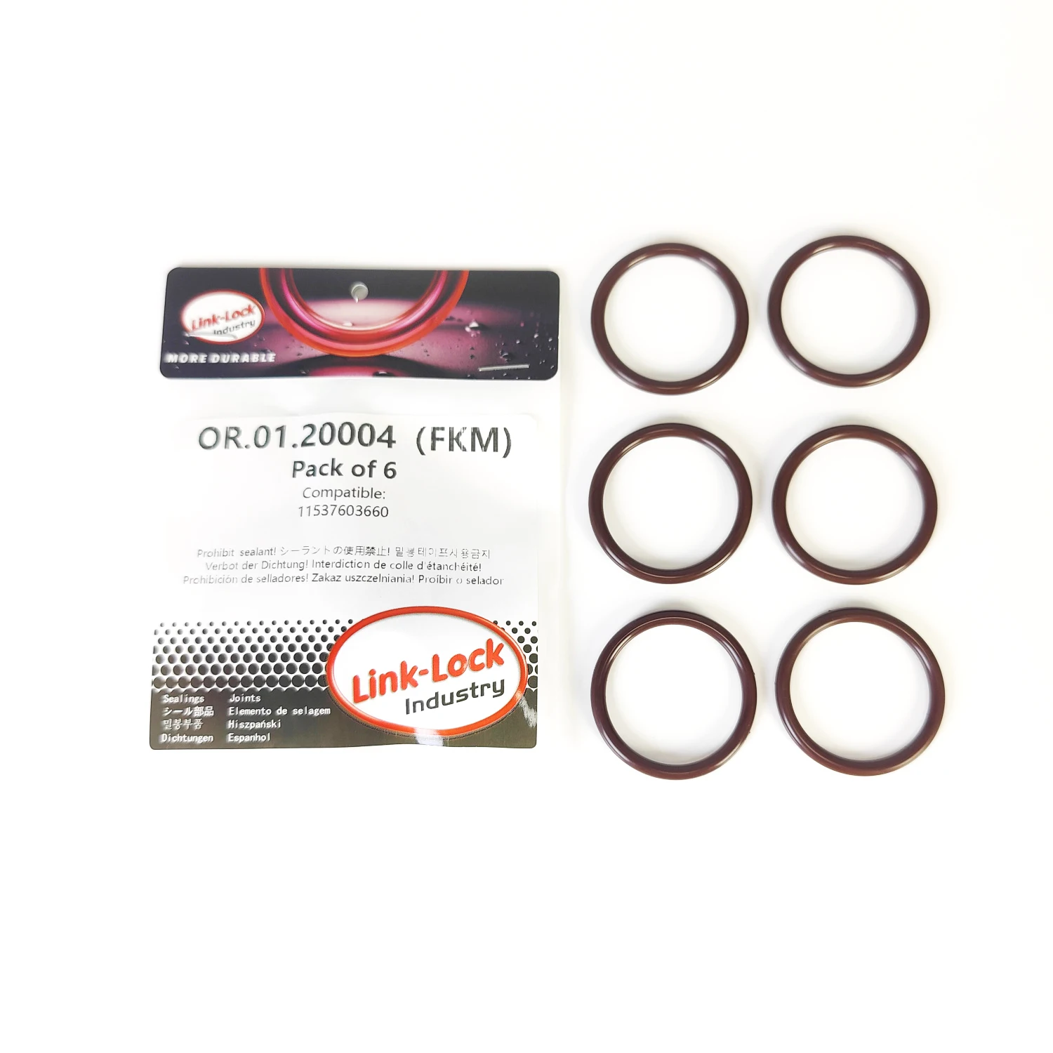 6PCS Fkm Viton OR.0…