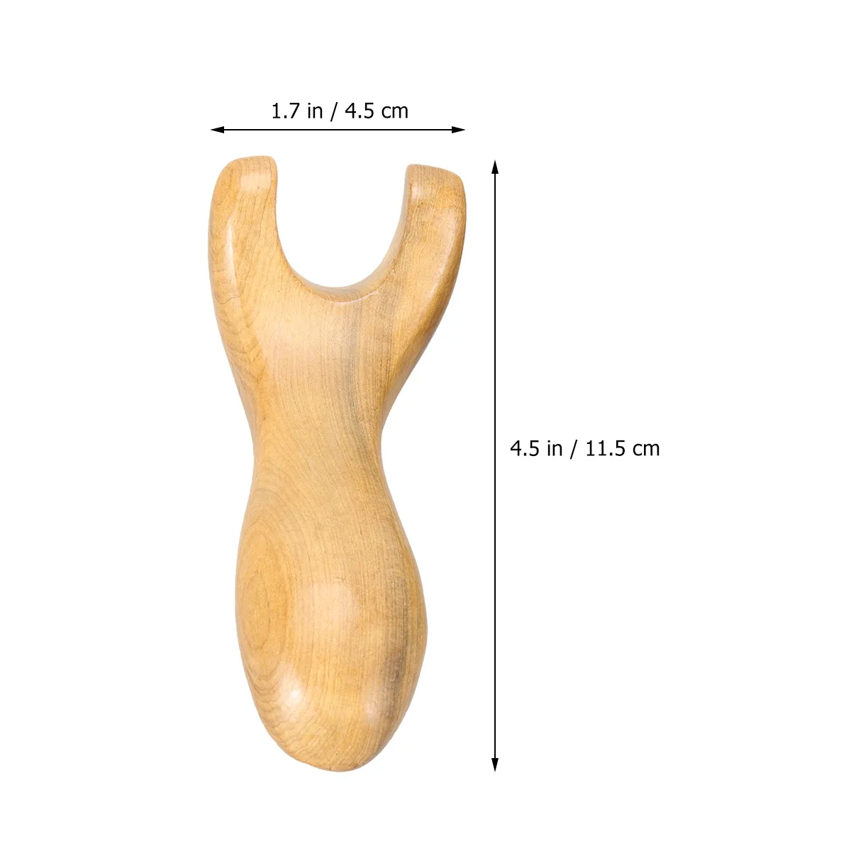 

2pcs Massage Tools Acupuncture Massager Plate Scraping Tool Smooth Surface Blood Circulation Body Therapy Wooden Scraper
