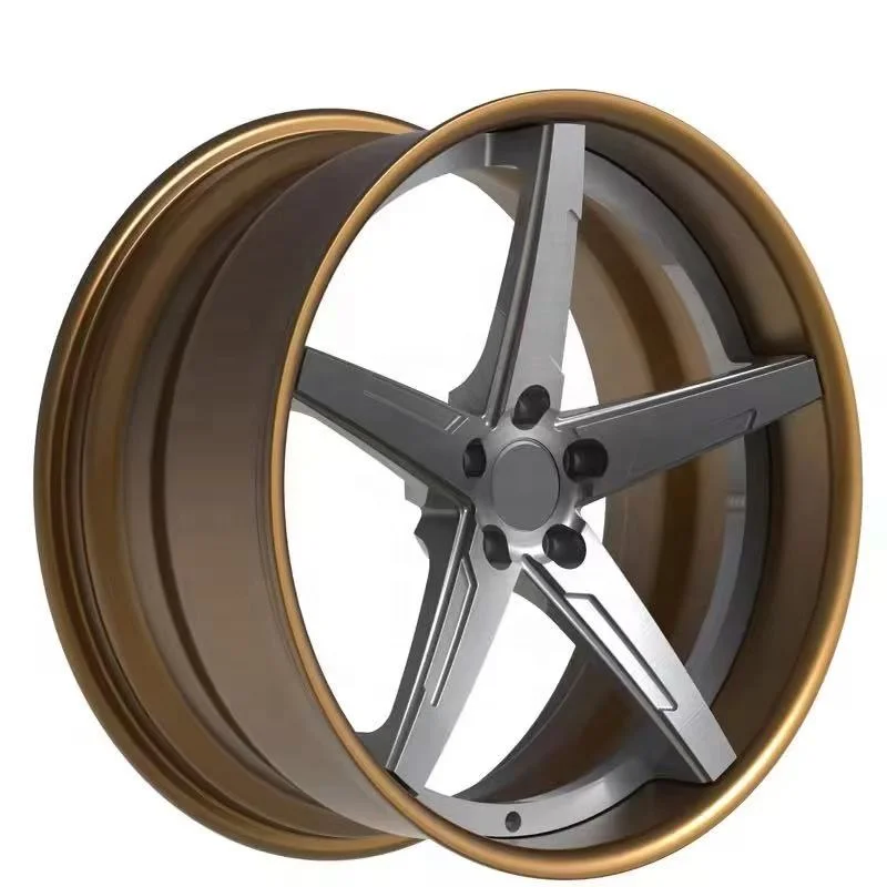 Direct-from-manufacturer New Forged Aluminum Alloy Wheels Bright Finish 30mm ET 16-24 Inches T6061-T6 Alloy