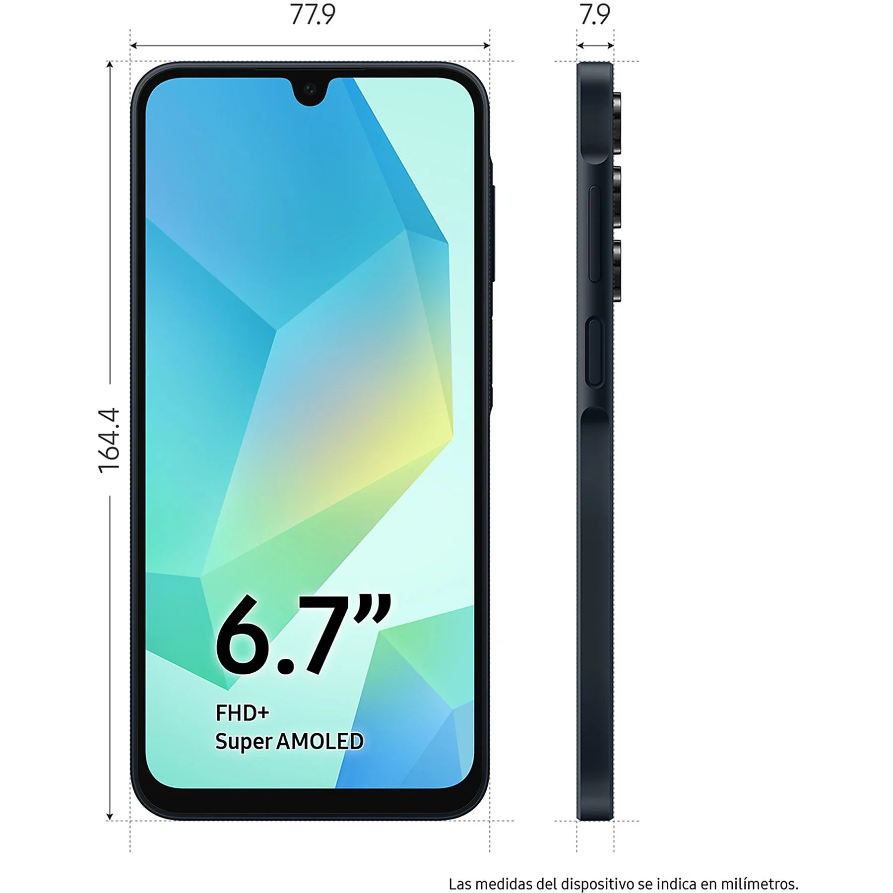Samsung Galaxy A16 128GB – SM-A165F/DS , Smartphone 4G Dual SIM, Pantalla Infinity-V de 6.7″ HD+, Cámara Triple de 50MP + 5MP + 2MP, Selfie de 13MP, Procesador Octa-Core, 4GB RAM, Batería de 5000mAh con Carga Rápida, VERSIÓN EUROPEA – 3 AÑOS DE GARANTÍA 3