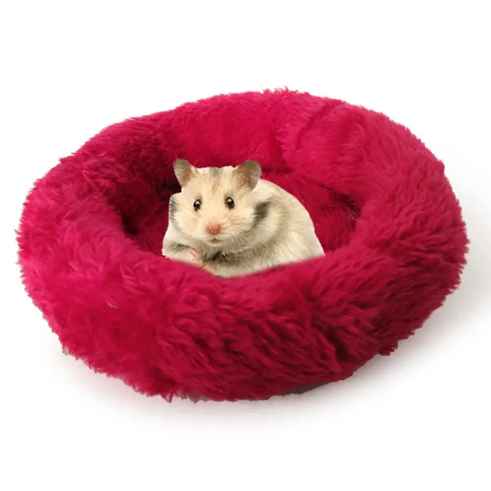 

NEW Hamster Warm Sleeping Mat Cotton Nest Cushion Pet Supplies For Hamster Hedgehog Chinchilla Rabbit Parrot