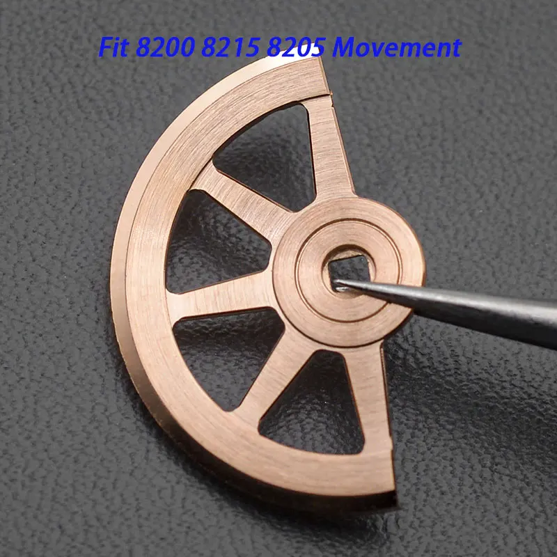 Rose Hammer Metal Oscillating Weight Modified Rotors For 8285 8200 8215 8205 Movements Watch Parts Replacements