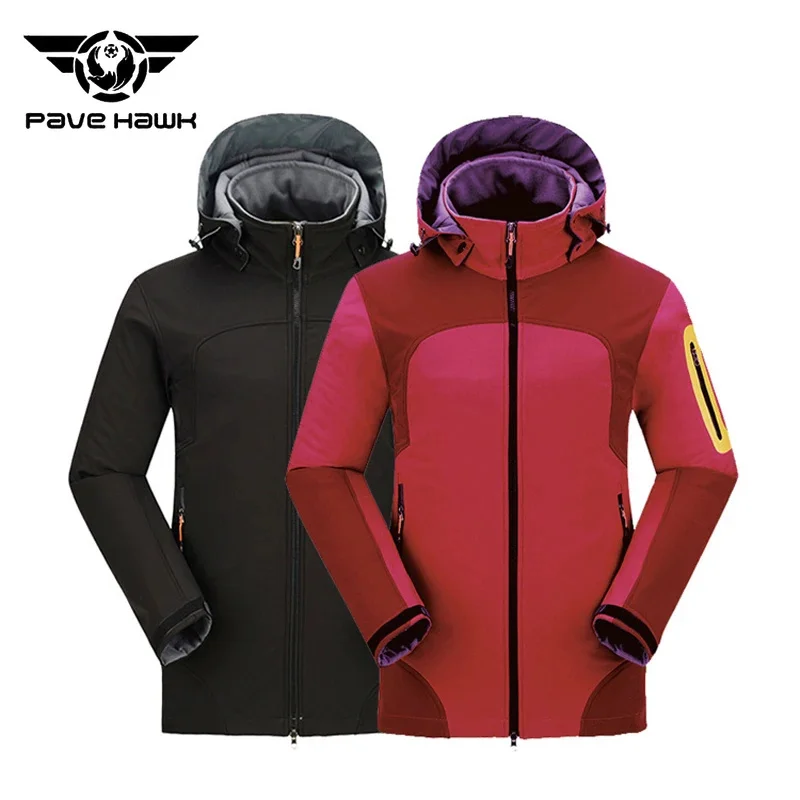 

Winter Soft Shell Charge Jacket Men Outdoor Hiking Hunting Camping Climbing Jackets Windproof Waterproof Fleece Warm Coats Male