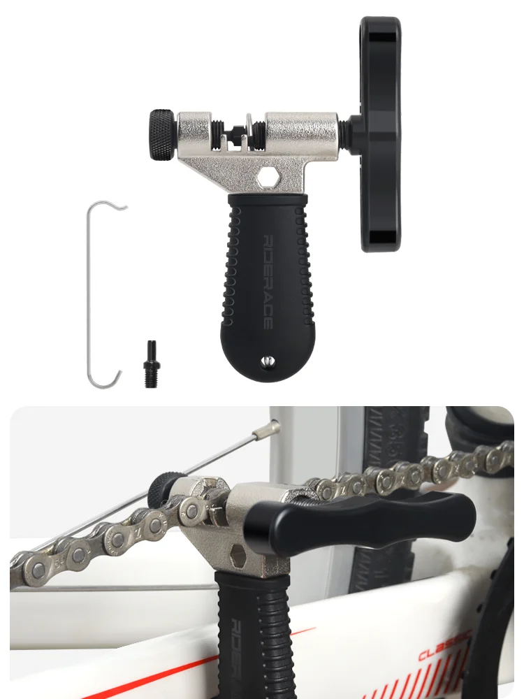 AliExpress riderace Bicycle Chain Breaker Splitter Cutter Bike Chain Pin Remover With Spare Breaker Pin Chains Extractor Cutter Device Accessories
