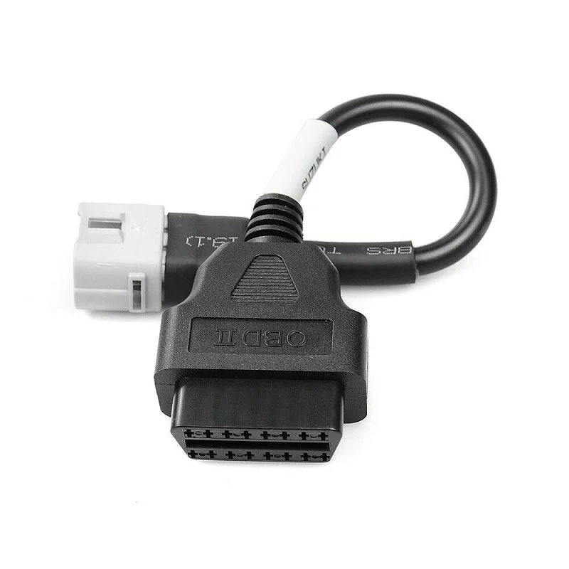 6 Pin Plug Cable Diagnostic Connector 6Pin to OBD2 Adapter For Suzuki Motorcycle