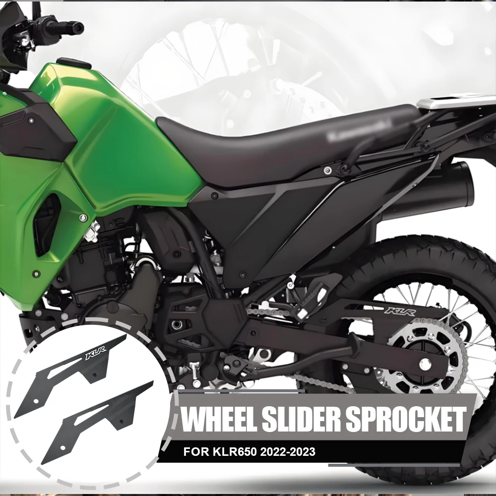

Chain Cover Protector Chain Guard Protection For KAWASAKI KLR650 KLR 650 2022 2023 Rear Drive Chain Guard Mud Cover Shield