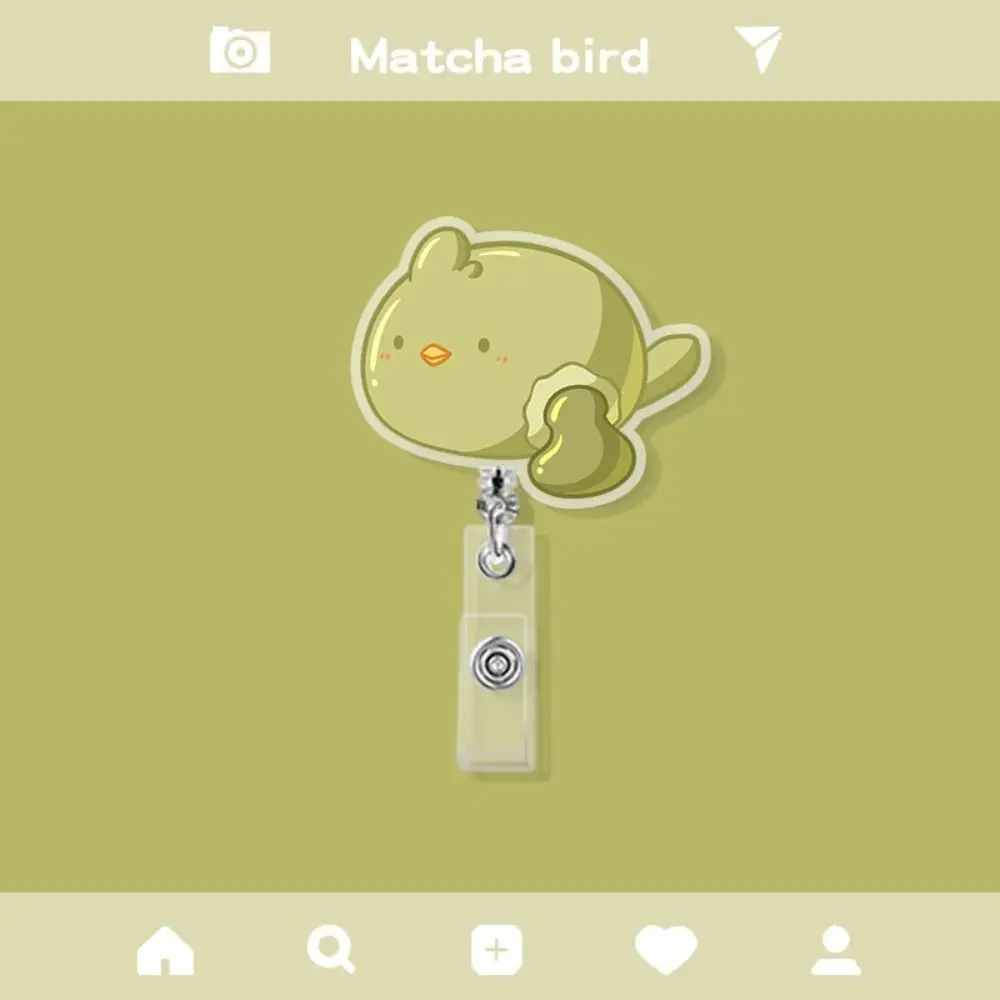 

Animal Style Dumplings Animals Badge Reel Cartoon Animal Cat Cartoon Retractable Badge Reel Creative Dumplings