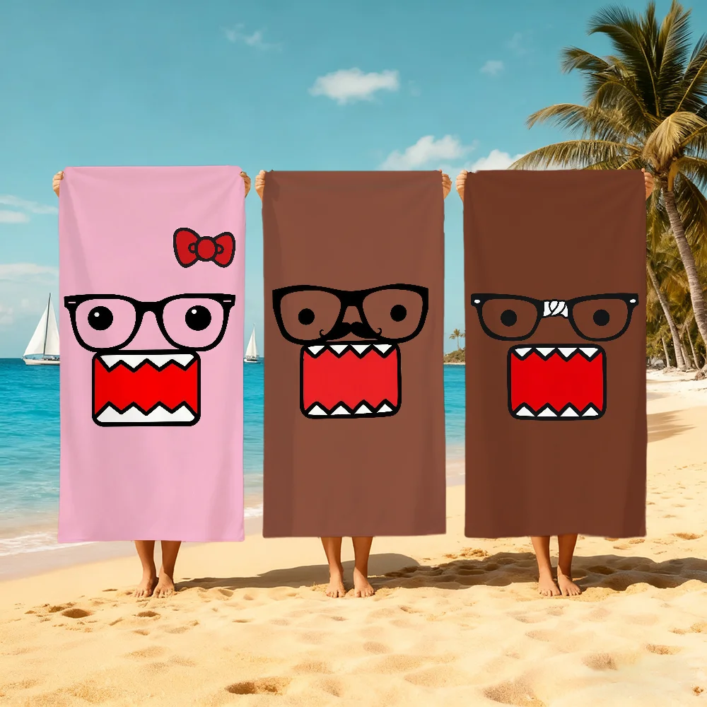 D-domo Game Cute Towel Large Quick-Drying Microfiber Soft Beach Towel For Travel Fitness Sauna Bathing Camping