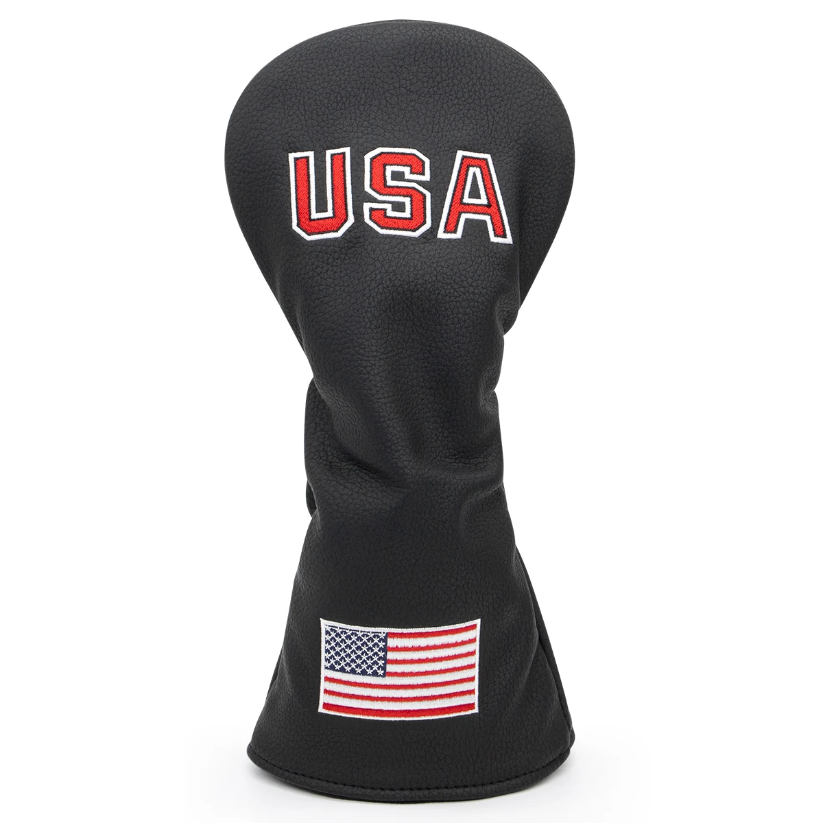 Golf Club Head Covers Golf Wood Head Cover for Driver Fairway Wood Covers Hybrid Headcoves with USA Flag