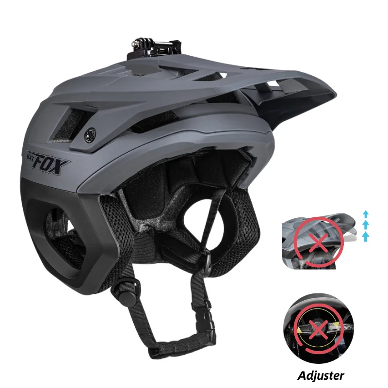 BATFOX 3/4 Bicycle Helmet Cycling Enduro Helmet MTB Men Capacete Ciclismo Off-Road Downhill Mountain Bike Helmets Casco Ciclismo image 3