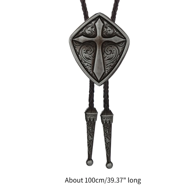 Bolo Tie ฮาโลวีนเครื่องแต่งกายคอ Tie ผู้หญิง Mens อุปกรณ์เสริมเครื่องประดับ Party Props Dropship