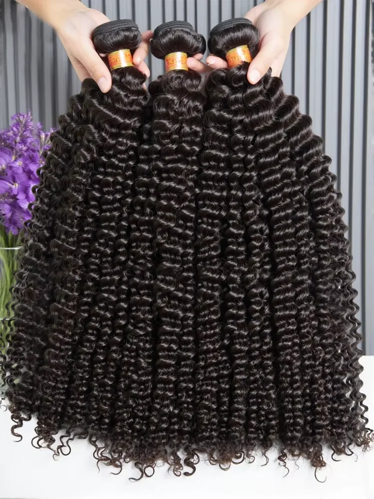 

30, 32-дюймовые пучки человеческих волос с глубокими волнами, бразильские 100% необработанные плетения Remy, вьющиеся волосы, натуральное плетение, предложения для наращивания