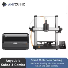 ANYCUBIC Kobra 3 Combo AE Version Multi-Color FDM 3D Printer Deals