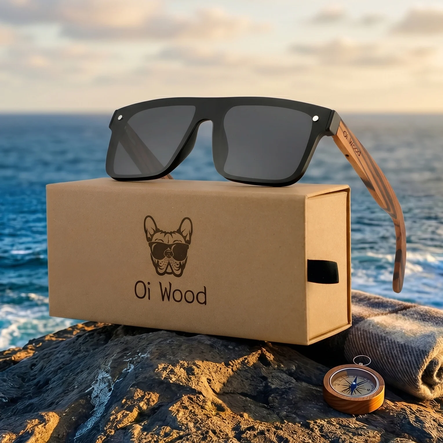 #81 Latest Wooden Frame Sunglasses Offers