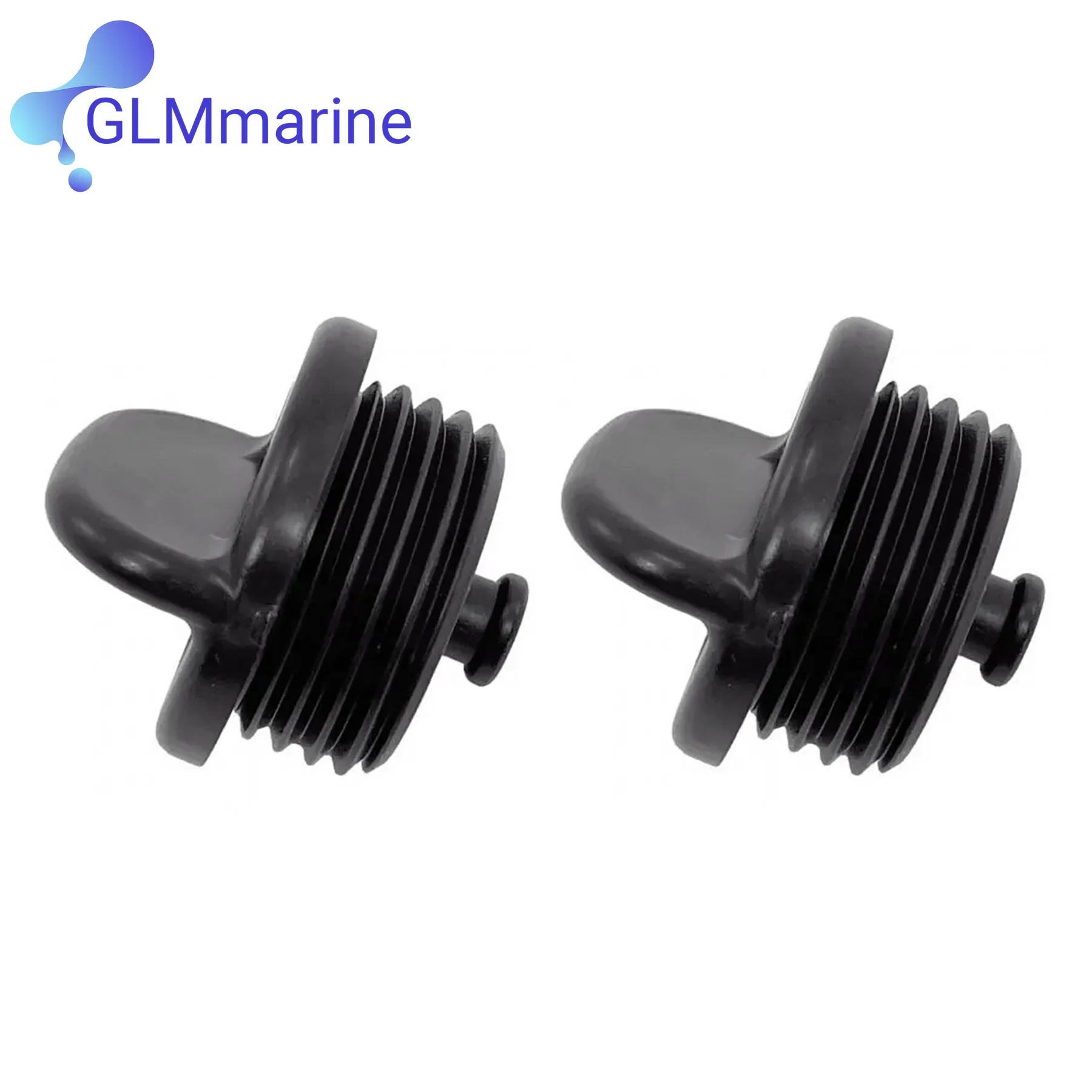 2 Pcs Water Flush Plug 17913-93J00 for Suzuki 4 Stroke 8 - 350 HP DF9.9 DF25 DF80 DF150 Outboards Motor 17913-99E10 17913-99E11