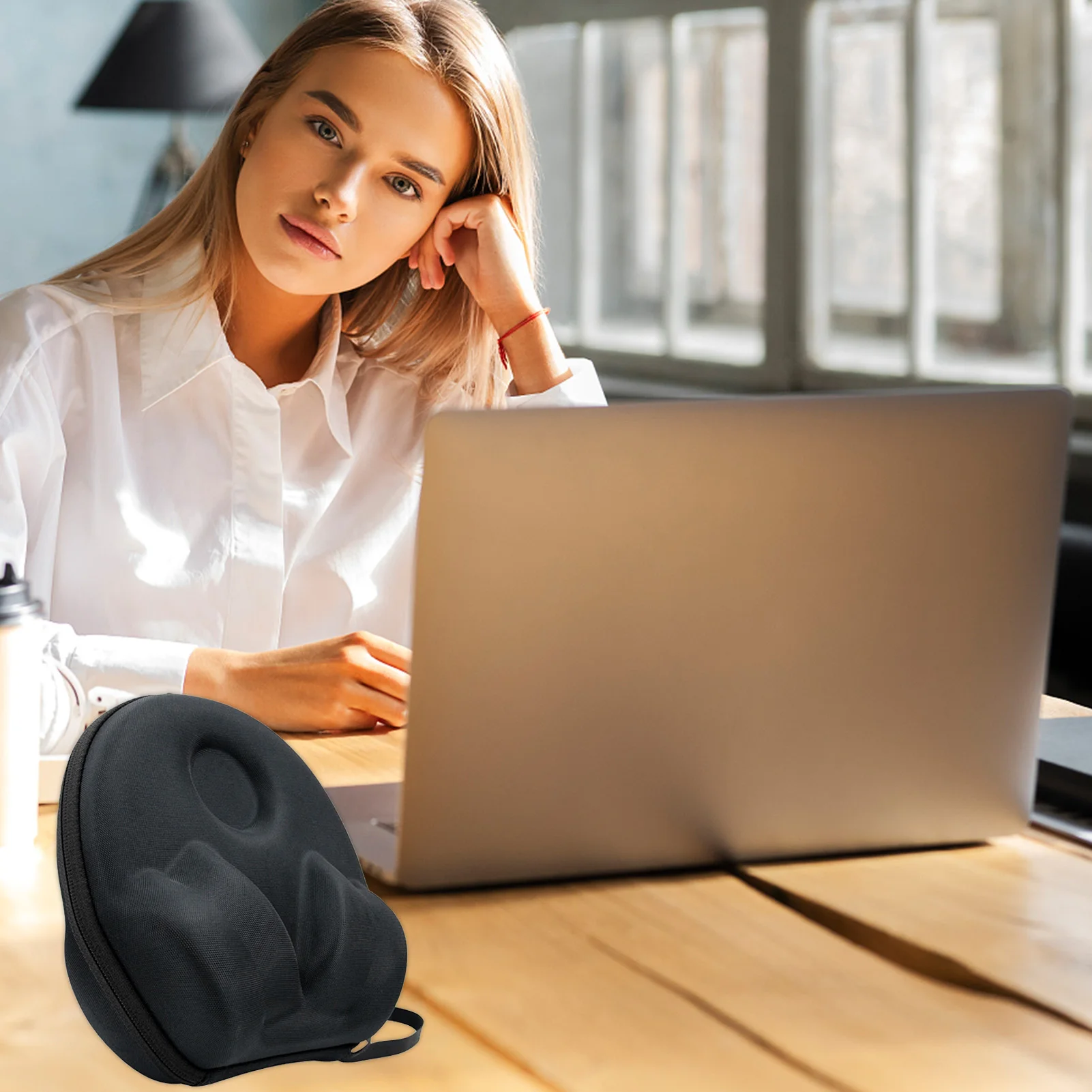 Повязка на голову, Bluetooth-совместимая с планкой, мягкая внутренняя подкладка, устойчивая к царапинам сумка для организации наушников