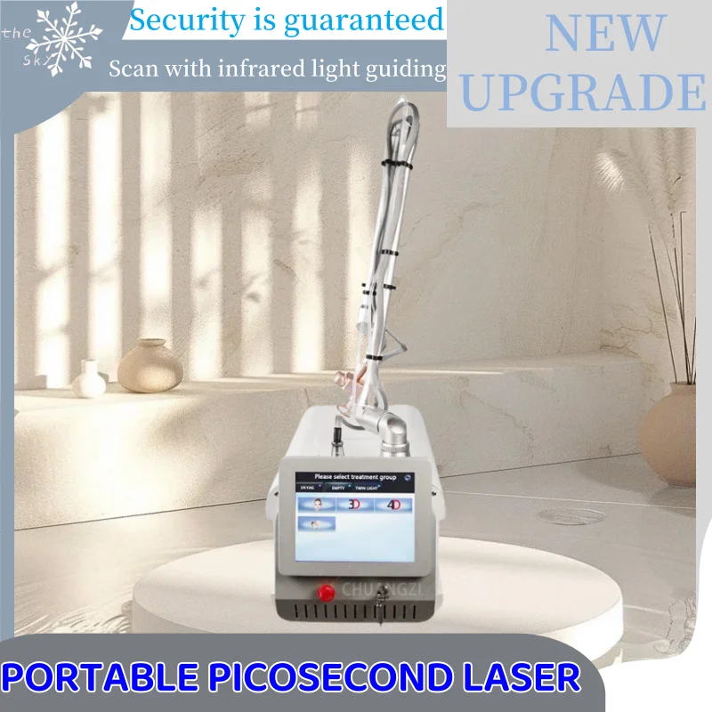 Tragbare CO2-Laser-Hautverkohlenungsmaschine, professionelle segmentierte Laser-CO2-Segmentierte