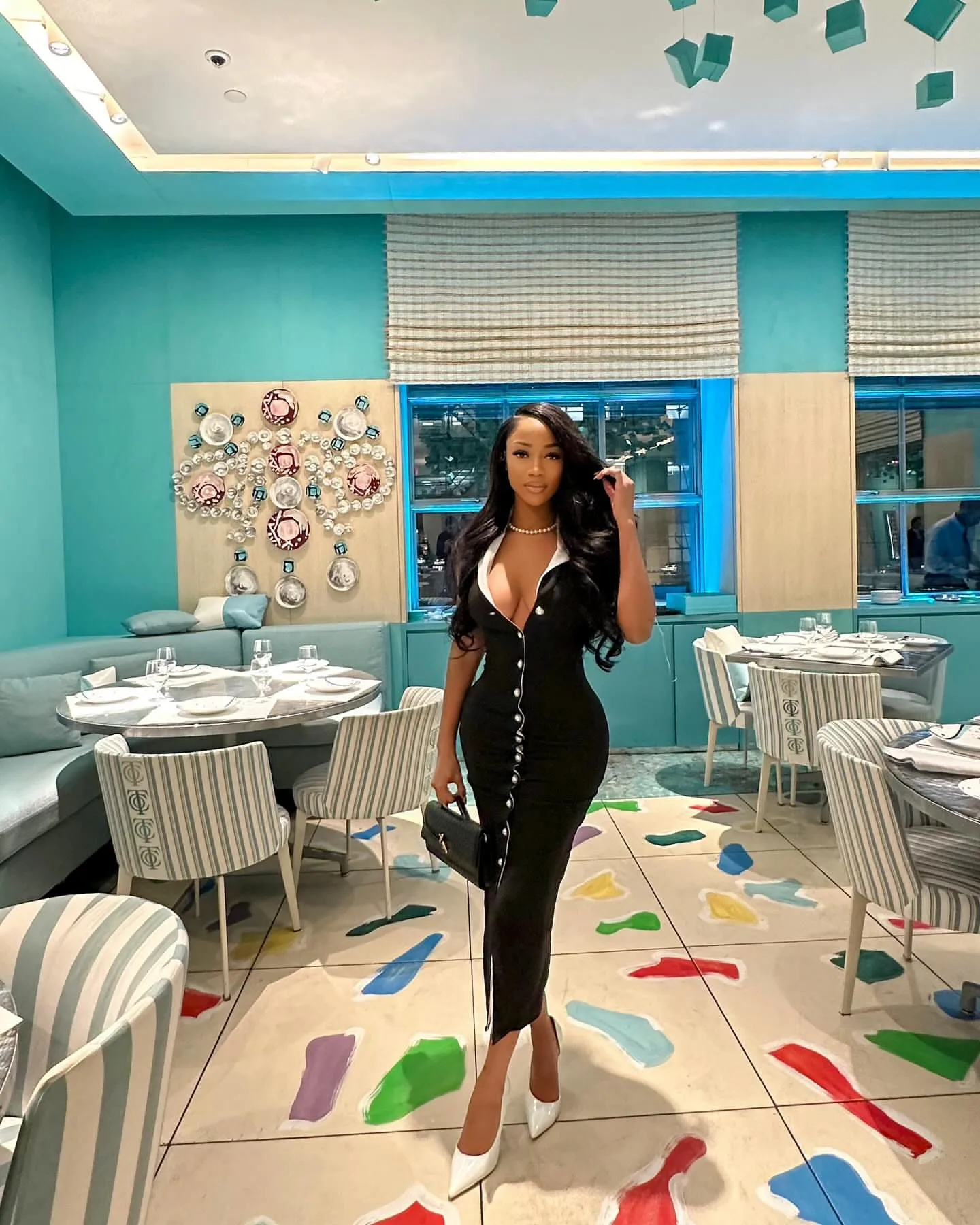 Vestidos largos ajustados de retales a la moda para mujer, vestido largo sin mangas con una botonadura, vestido largo hasta la rodilla con solapa de cintura alta para verano