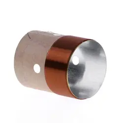 25.5mm 8 Ohm Round Brass Wire Woofer Voice Coil Aluminum For Speaker Repair