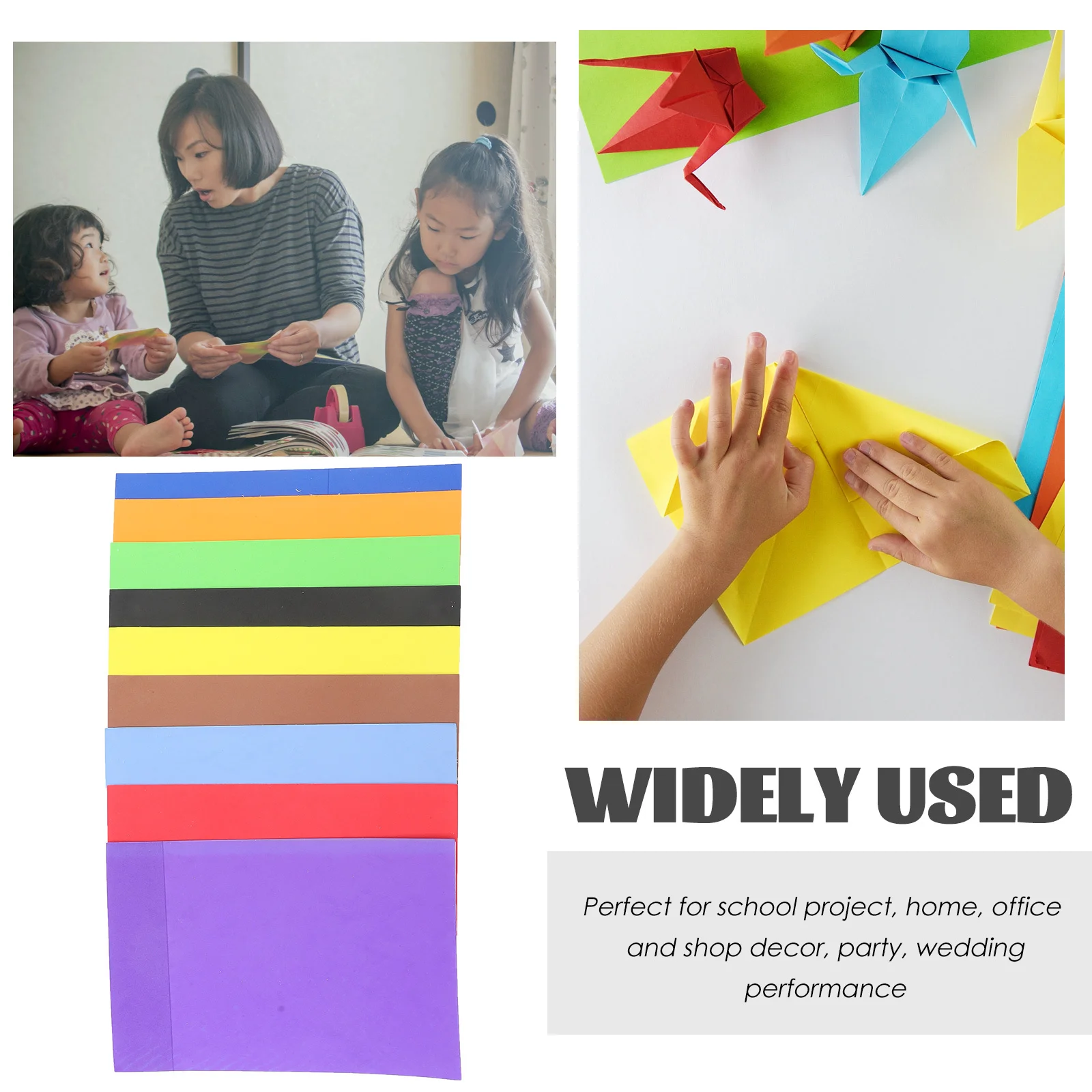 10 أوراق DIY رغوة ورقة A4 الملونة سميكة ذاتية اللصق ورقة الحرف للفن ديكور المنزل المدرسة لوازم رغوة ورقة