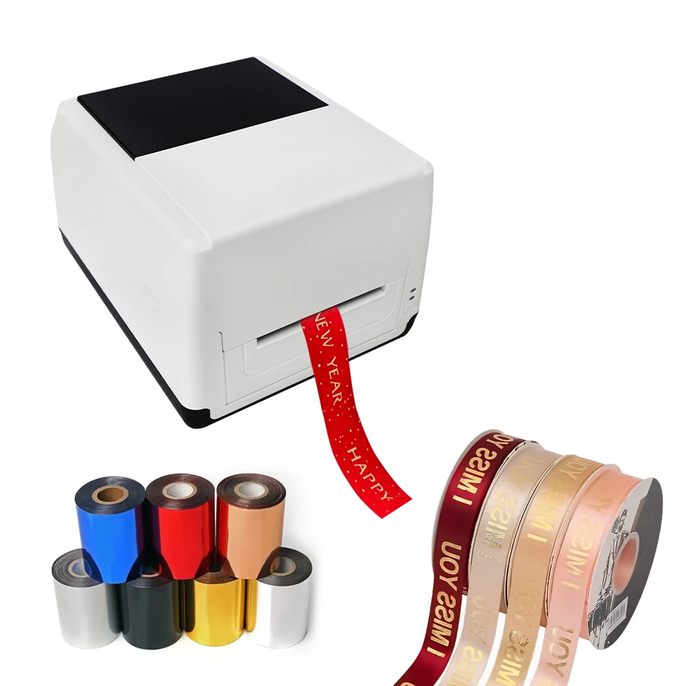 

MASUNG MS-1730 4 INCH Thermal Transfer Ribbon Printer Wash Care Label Printer Silk Ribbon Printer For Jewelry Packaging