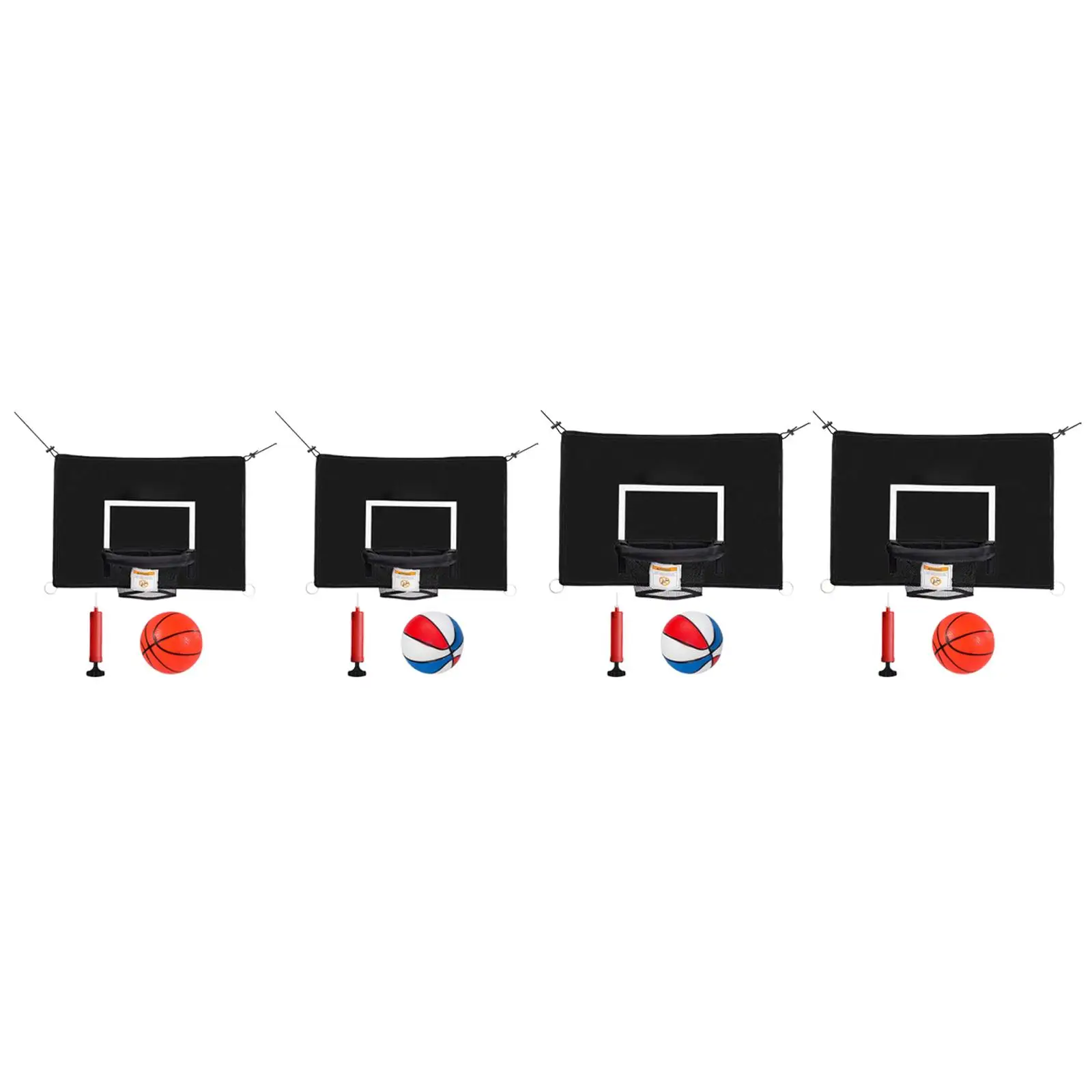 

Mini Trampoline Basketball Hoop for Kids Outdoor Trampoline Accessories Easy to