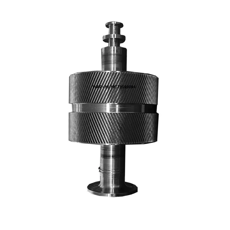 Heavy Duty Custom Steel Helical Gear Shaft for Power Transmission, Forged OEM Part