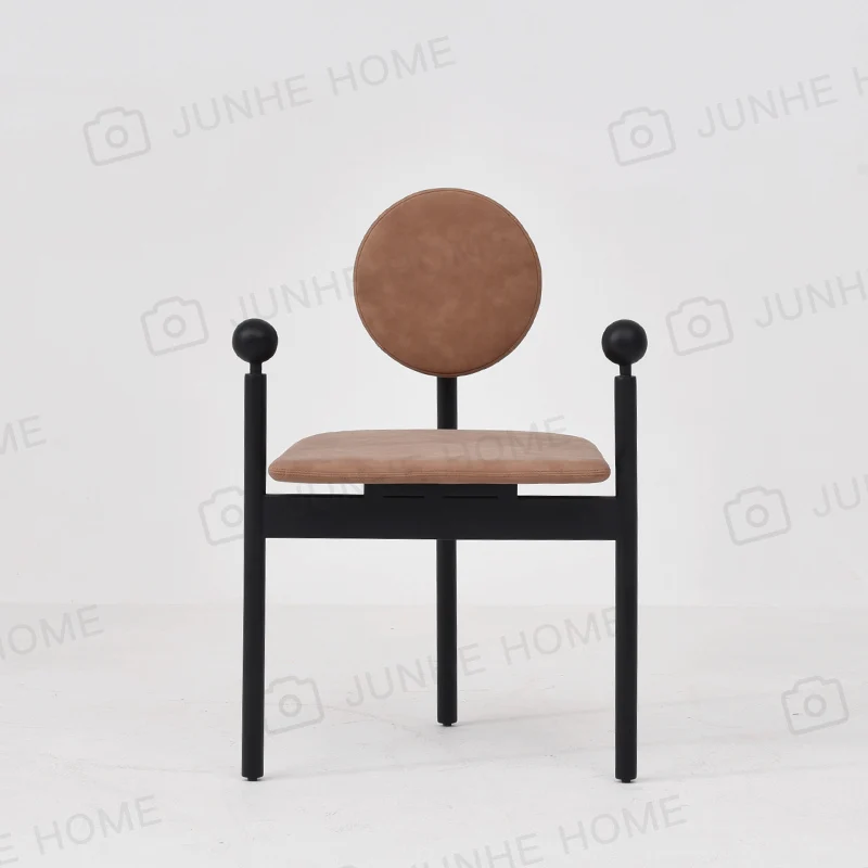 Designer creative three-legged leisure chair, living room dining chair, furniture customization