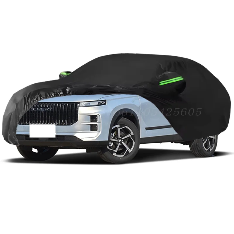 For Jaecoo J7 Car Cover Outdoor Sun Shade Rain Snow Dust Frost Resistant Anti-UV Cover Waterproof All Weather for Automobiles
