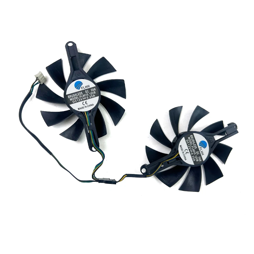 NEUER Lüfter 85mm 4pin AMD RX 6600M GPU-Lüfter für SOYO RX6600M Desktop-Komponenten PC RX590 Grafikkartenfans