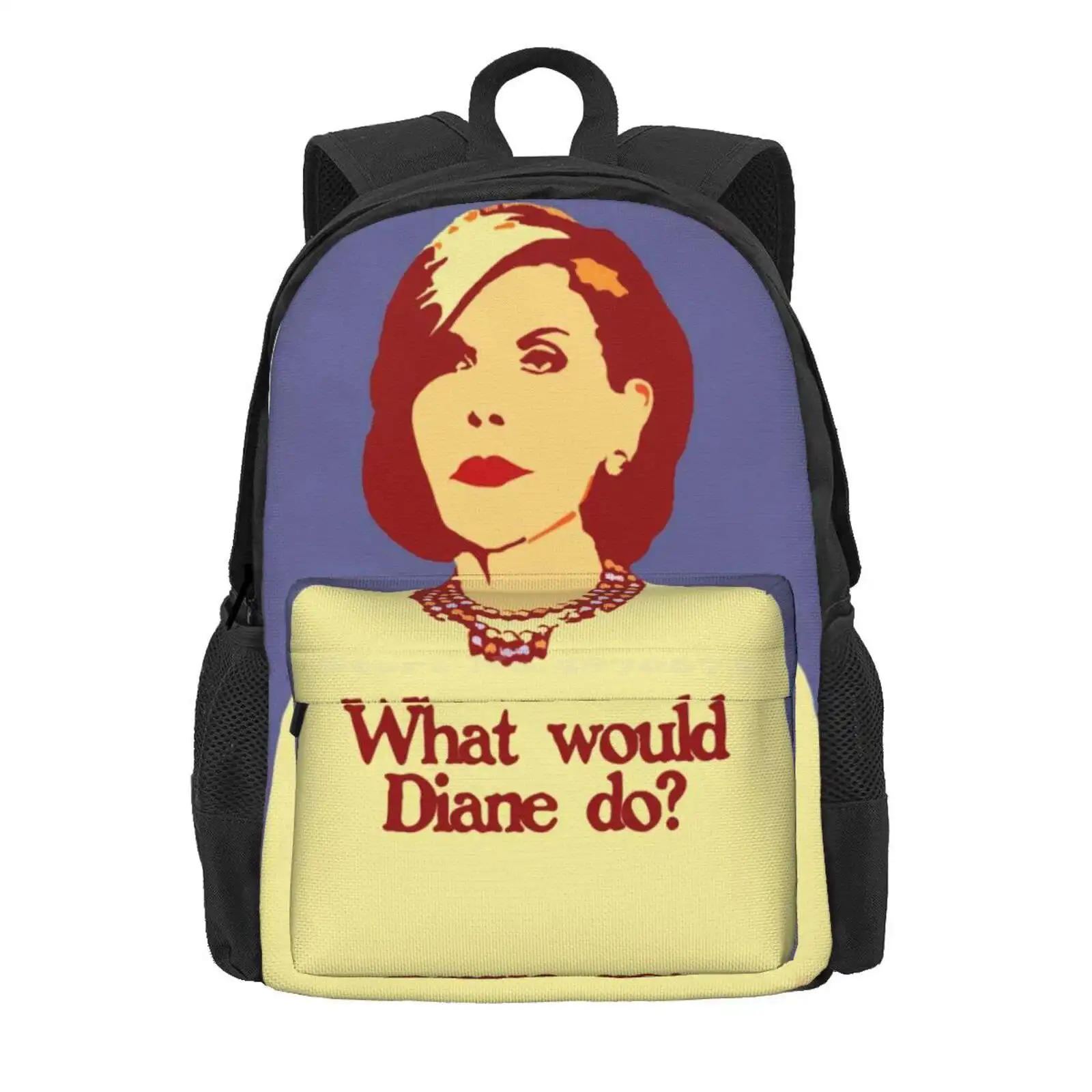 What Would Diane Do? Hot Sale Schoolbag Backpack Fashion Bags The Good Fight The Good Wife